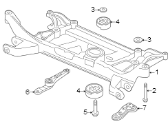 Suspension Subframe Crossmember