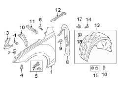 FENDER & COMPONENTS. (1/1)