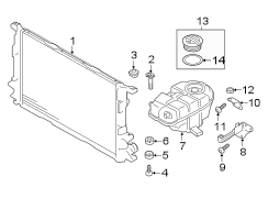 RADIATOR & COMPONENTS.