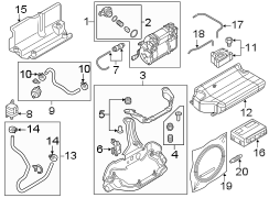 Ride control components.