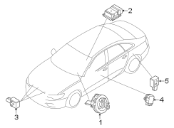 RESTRAINT SYSTEMS. AIR BAG COMPONENTS.