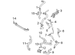 Engine Coolant Pipe (Front)