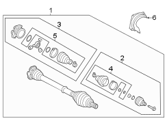 Front suspension. Drive axles.