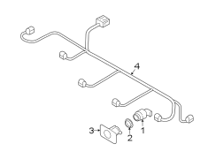 Parking Aid System Wiring Harness