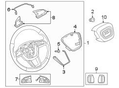 Steering Wheel Trim (Upper)