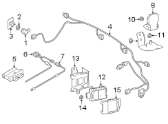 Parking Aid System Wiring Harness