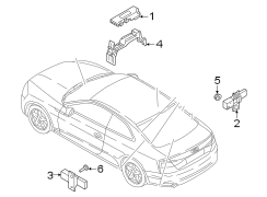 Keyless entry components.