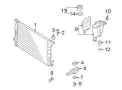 RADIATOR & COMPONENTS.