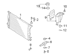 RADIATOR & COMPONENTS.