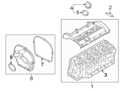 ENGINE / TRANSAXLE. VALVE & TIMING COVERS.