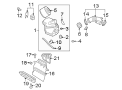 ENGINE / TRANSAXLE. AIR INTAKE.