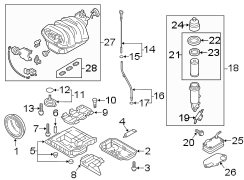 ENGINE / TRANSAXLE. ENGINE PARTS.