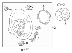 STEERING WHEEL & TRIM.