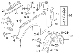 FENDER & COMPONENTS.