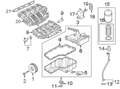 Engine / transaxle. Engine parts.