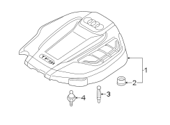 ENGINE / TRANSAXLE. ENGINE APPEARANCE COVER.