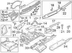 Lower instrument panel.