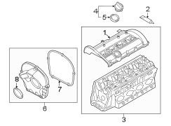 ENGINE / TRANSAXLE. VALVE & TIMING COVERS.