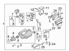 ENGINE / TRANSAXLE. SUPERCHARGER & COMPONENTS.