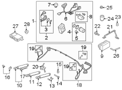 CONVERTIBLE/SOFT top. Motor & components.