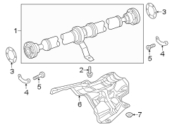 REAR SUSPENSION. DRIVE SHAFT.