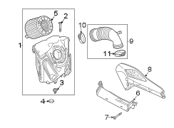 ENGINE / TRANSAXLE. AIR INTAKE.