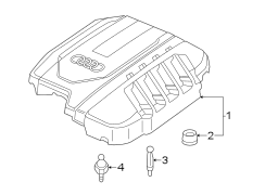 Engine / transaxle. Engine appearance cover.