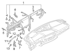 INSTRUMENT PANEL COMPONENTS.