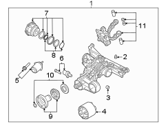 Rear suspension. Axle & differential.