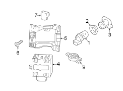 REAR BUMPER. ELECTRICAL COMPONENTS.