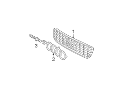 HOOD & GRILLE. GRILLE & COMPONENTS.