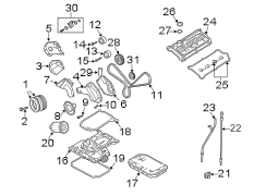 ENGINE / TRANSAXLE. ENGINE PARTS.