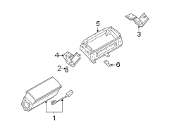 RESTRAINT SYSTEMS. AIR BAG COMPONENTS.