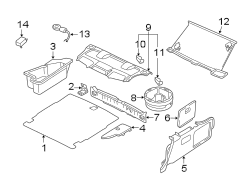 REAR BODY & FLOOR. INTERIOR TRIM.