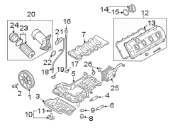 ENGINE / TRANSAXLE. ENGINE PARTS.