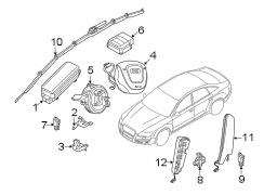 RESTRAINT SYSTEMS. AIR BAG COMPONENTS.