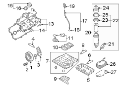 ENGINE / TRANSAXLE. ENGINE PARTS.