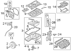 ENGINE / TRANSAXLE. ENGINE PARTS.