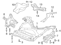 FRONT SUSPENSION. SUSPENSION MOUNTING.