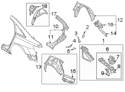 Wheel Housing Side Panel (Upper)