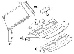 REAR BODY & FLOOR. INTERIOR TRIM.