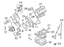 ENGINE / TRANSAXLE. ENGINE PARTS.