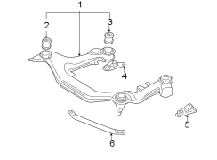 FRONT SUSPENSION. SUSPENSION MOUNTING.