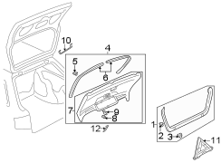 Liftgate Trim Cover (Lower)