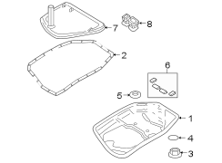 ENGINE / TRANSAXLE. TRANSAXLE PARTS.