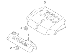 ENGINE / TRANSAXLE. ENGINE APPEARANCE COVER.