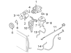 STEERING GEAR & LINKAGE. PUMP & HOSES.