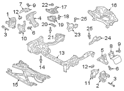 Engine / transaxle. Engine & TRANS mounting.