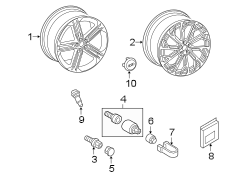 Wheels. Covers & trim.