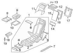 Seat Armrest Cover (Front)